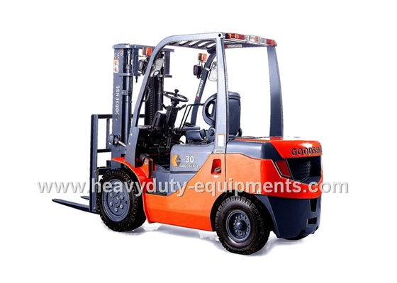 چین FY30 Gasoline / LPG forklift , 3000mm Lift Height Counterbalance Forklift Truck تامین کننده