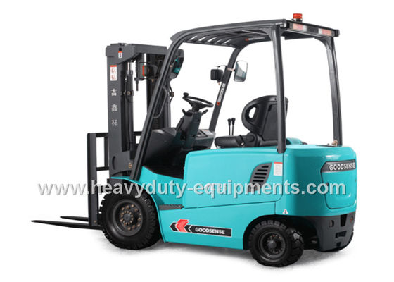 چین LCD Instrument Forklift Lift Truck Battery Powered Steering Axle 2500Kg Loading Capacity تامین کننده
