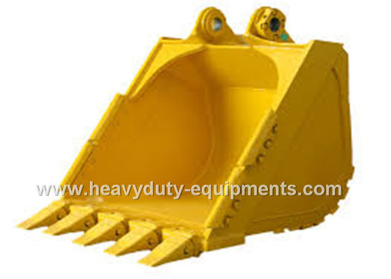 چین 0.9-1.9 m3 Capacity Construction Equipment Spare Parts SDLG Excavator Bucket Five Teeth Type تامین کننده