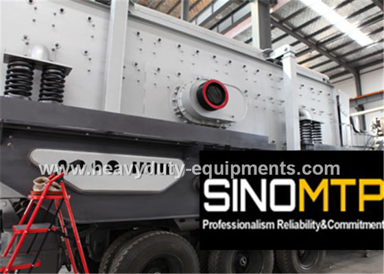 چین Two - Spindle Body Stone Crusher Machine , Mobile Cone Crusher 6-75 mm Feeding تامین کننده