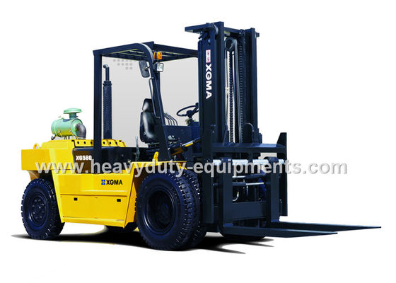 چین 8000Kg Forklift Loading Truck Hydraulic System Control With Solid Steel Gantry Fork تامین کننده