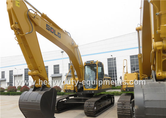 چین 5.1km / h Hydraulic Crawler Excavator 172.5KN Digging Force Standard Cab With A / C تامین کننده