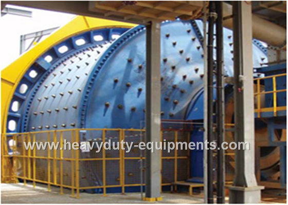 چین Automated Industrial Mining Equipment Autogenous Grinding Mill Stable Particle 350mm Feed تامین کننده