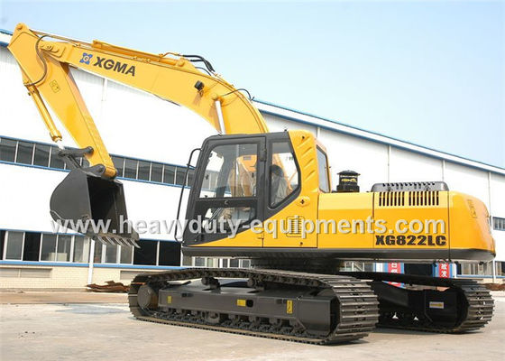 چین XGMA XG822EL crawler hydraulic excavator with engine ShangChai operating weight 21.5 T تامین کننده