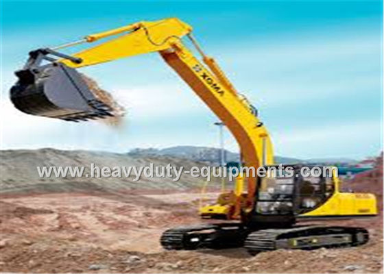چین Pilot operation Hydraulic Crawler Excavator 0.85m3 bucket 9875mm Max digging radius تامین کننده