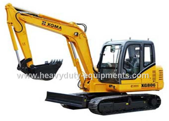 چین XGMA XG806 hydraulic excavator equipped with standard attachment in 0.22 cbm تامین کننده