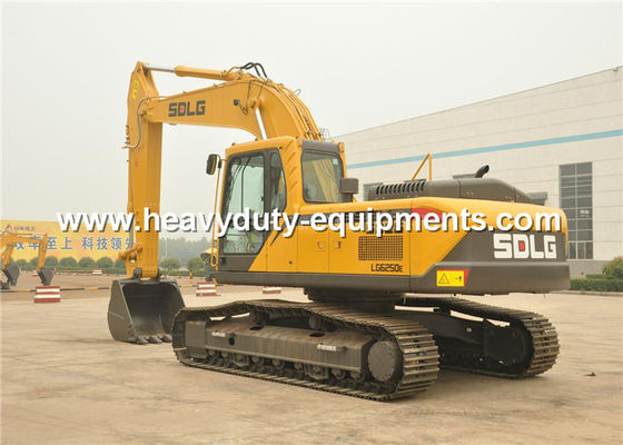 چین LINGONG hydraulic excavator LG6250E with hydraulic drive and 1 m3 and VOLVO techinique تامین کننده