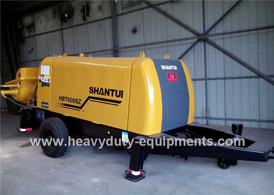 چین SHANTUI HBT6008Z trailer pump adopted to achieve good concrete suction performance تامین کننده