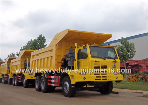 چین Mining tipper truck / dump truck bottom thickness 12mm and HYVA Hydraulic lifting system تامین کننده
