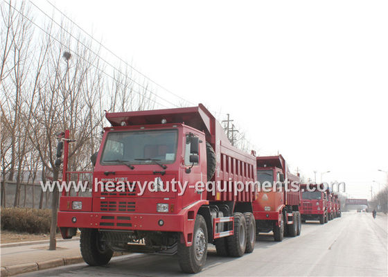 چین China HOWO 6x4 Mining dump / Tipper Truck 6 by 4 driving model EURO2 Emission تامین کننده