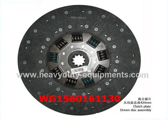 چین Heavy Machinery Truck Spare Parts Spec Clutch Disc WG9114260420 8.91kg تامین کننده