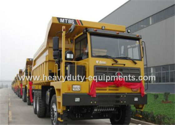 چین Rated load 60 tons Off road Mining Dump Truck Tipper  309kW engine power with 34m3 body cargo Volume تامین کننده
