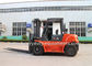 7000kg Industrial Forklift Truck CHAOCHAI Engine 600mm Load centre تامین کننده