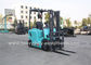 Blue SINOMTP Battery Powered 1.5 Ton Forklift 500mm Load Centre With Full View Mast تامین کننده