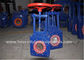 High resilience of rubber liners knife gate valve in high sealing performance تامین کننده