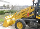 SDLG B877 8.4 Tons Backhoe Loader Machinery For Road Construction 0.18M3 Digger Bucket تامین کننده