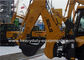 Weichai Engine Road Construction Equipment Backhoe Loader B877 With 6 In 1 Bucket تامین کننده