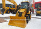1800kg SDLG Backhoe Loader B877 Equipment For Road Construction Low Fuel Consumption تامین کننده