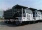 Mining tipper truck / dump truck bottom thickness 12mm and HYVA Hydraulic lifting system تامین کننده