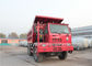 Sinotruk howo heavy duty loading mining dump truck for big rocks in wet mining road تامین کننده
