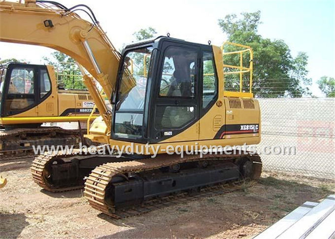 XGMA XG815EL hydraulic excavator Equipped with engine ISUZU BB 4BG1TRP