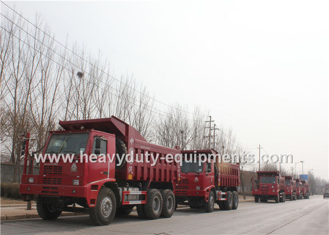 Mining tipper truck / dump truck bottom thickness 12mm and HYVA Hydraulic lifting system