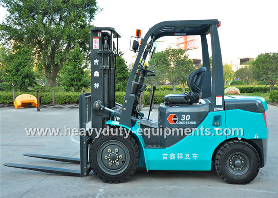 چین 3500kg FD35 Industrial Forklift Truck Diesel Power Source 1070×125×45mm تامین کننده