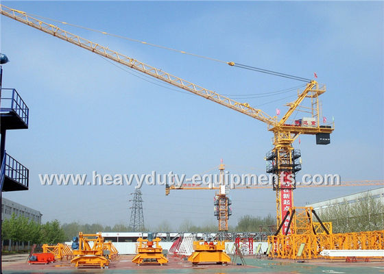 چین Tower crane with free height 53m and max load of 16T equipped all necessary safety devices تامین کننده
