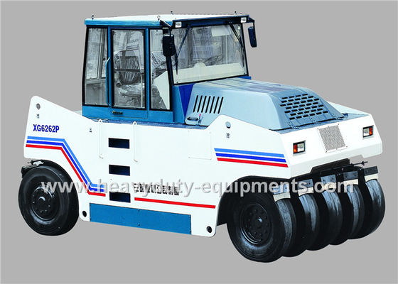 چین Pneumatic Road Roller XG6262P 26 T with air conditioner cabin and 29500kg weight تامین کننده