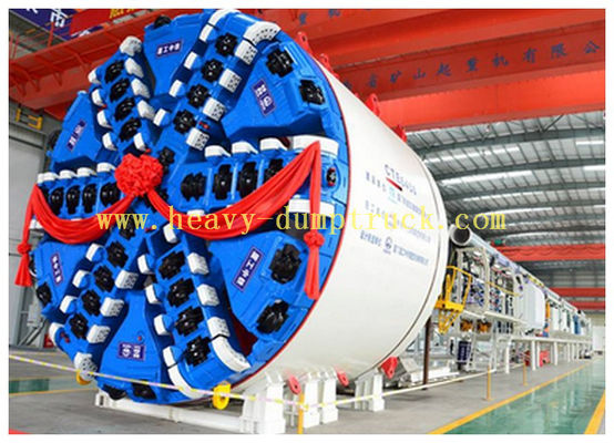 چین Mix Type TBM deployed to bore tunnelin soft and hard strata characterized تامین کننده