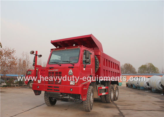 چین 70 ton 6x4 mining dump truck with 10 wheels 6x4 driving model HOWO brand تامین کننده