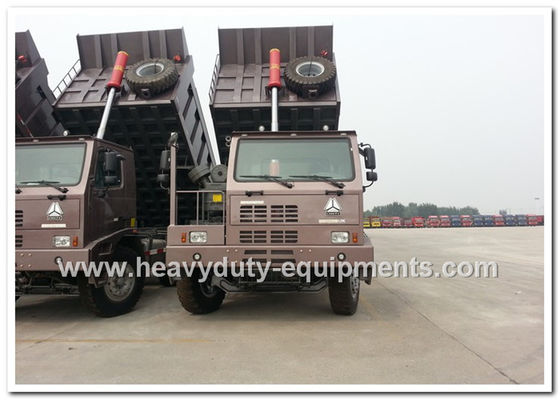 چین 70 Tons Sinotruk HOWO 420hp  Mining Dump Truck with high strength steel  cargo body تامین کننده