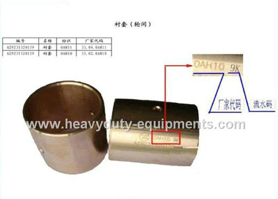 چین sinotruk spare part wheel Bushing part number AZ9231320159 for howo trucks تامین کننده