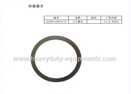 چین sinotruk spare part washer part number AZ9981340074-79 for howo trucks تامین کننده