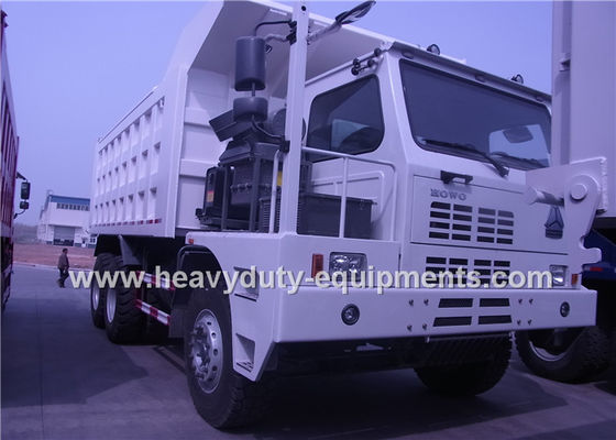 چین Mining dump / tipper truck brand Howo 50 tons / 70tons driving model 6x4 تامین کننده