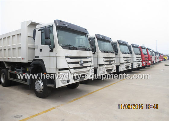 چین HOWO chinese strong mine dump truck 336hp 6x4 / 8x4 with Q345 Steel cargo body تامین کننده