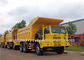 Mining tipper truck / dump truck bottom thickness 12mm and HYVA Hydraulic lifting system تامین کننده